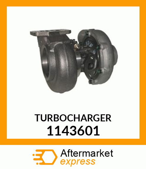 TURBOCHARGER 1143601