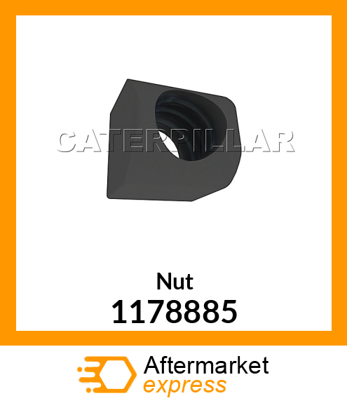 TRACK NUT - 1/2 - 20 UNF 1178885