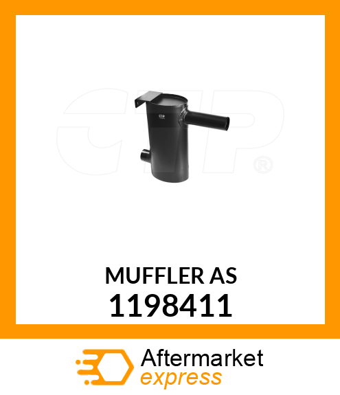 MUFFLER AS 1198411