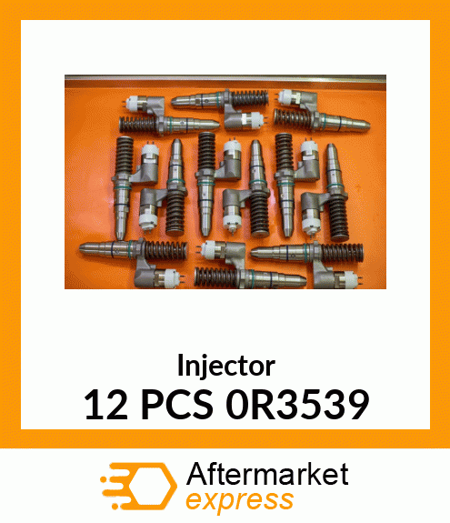 Injector 12 PCS 0R3539