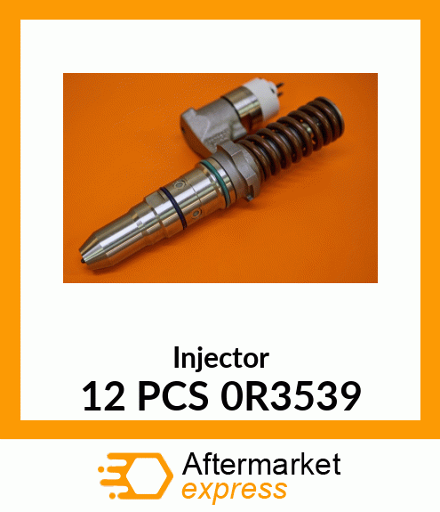 Injector 12 PCS 0R3539