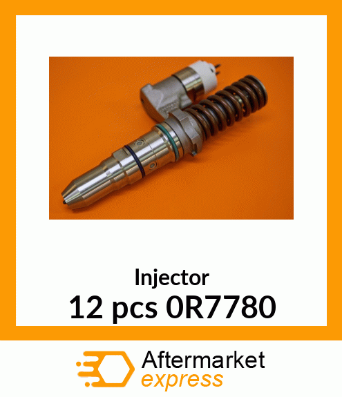 Injector 12 pcs 0R7780