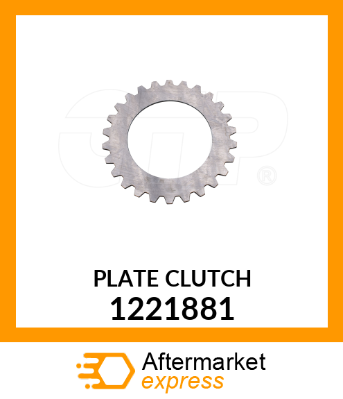 PLATE-CLUT 1221881