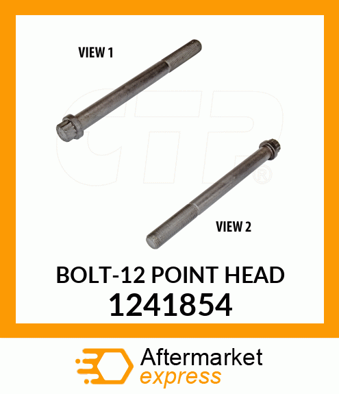BOLT-12 POINT HEAD 1241854
