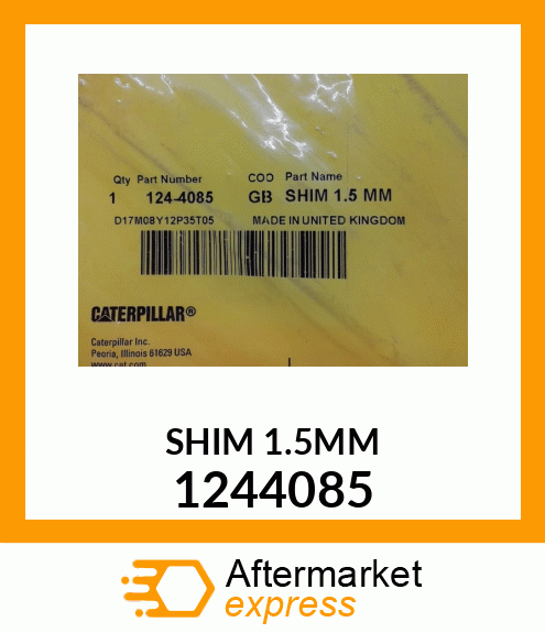 SHIM 1.5MM 1244085