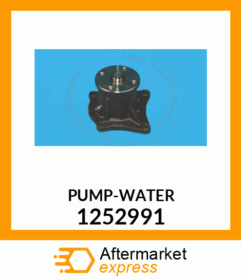 WATER PUMP 1252991