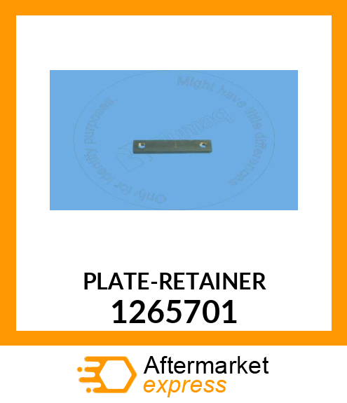 PLATE-RETAINER 1265701