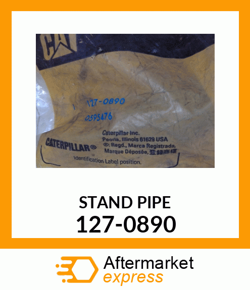 STANDPIPE 127-0890