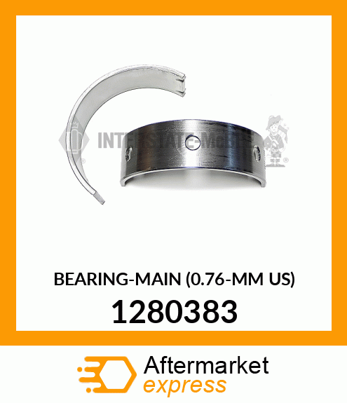 BEARING-MAIN (0.76-MM US) 1280383