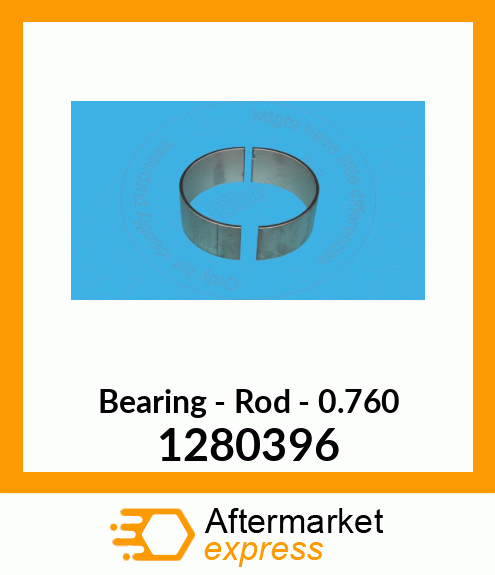 BEARING-ROD 0.76MM US 1280396