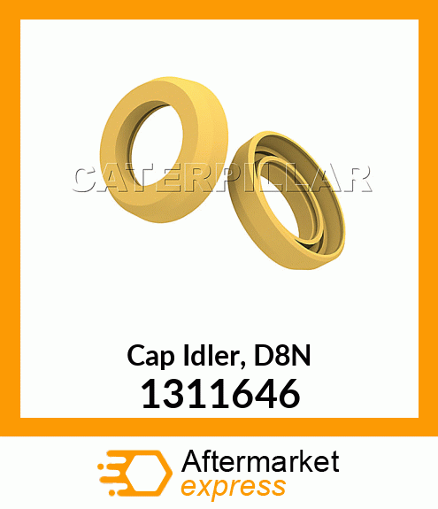 CAP, IDLER D8N, 1311646