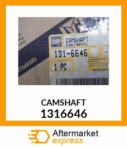 CAMSHAFT 1316646