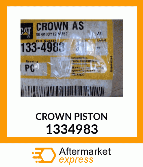 CROWN ASSY 1334983