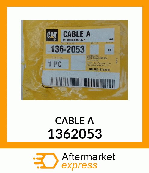 CABLE A 1362053