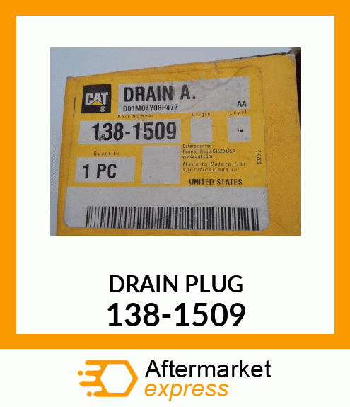 DRAIN A 138-1509