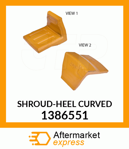 SHROUD, CURVED 1386551