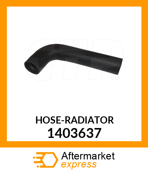 HOSE-RADIATOR 1403637