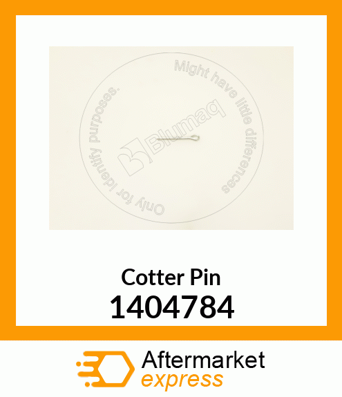 COTTER-PIN 1404784