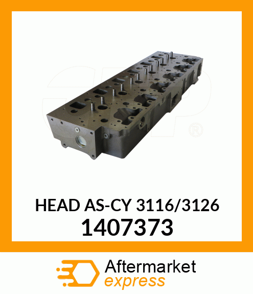 CYLINDER HEAD (LOADED) 3116, 3 1407373
