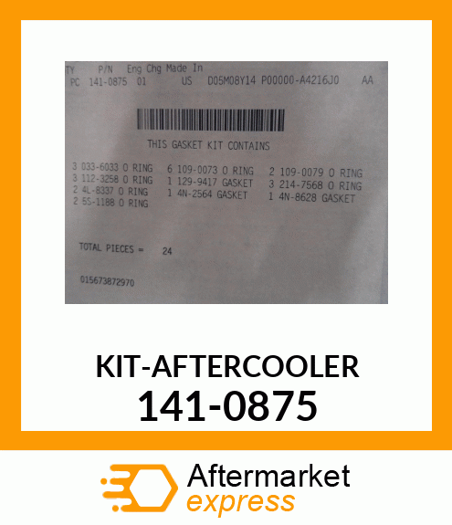 GASKET KIT 141-0875