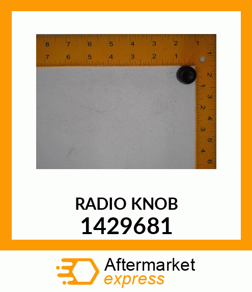 RADIO KNOB 1429681