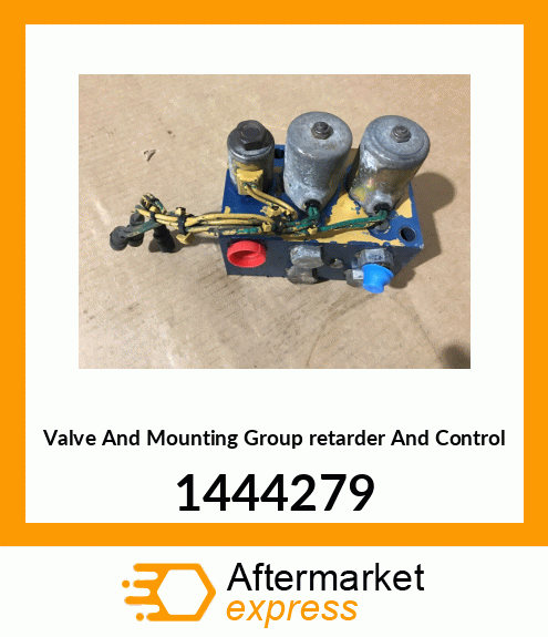 ValveAndMountingGroup(retarderAndControl) 1444279