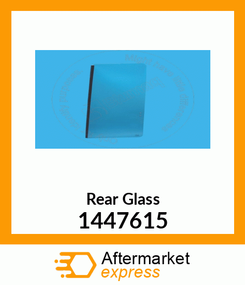 Rear Glass 1447615