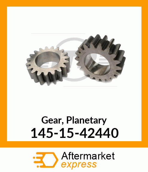 Gear, Planetary 145-15-42440