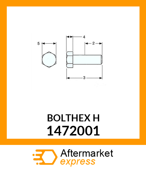BOLTHEX H 1472001