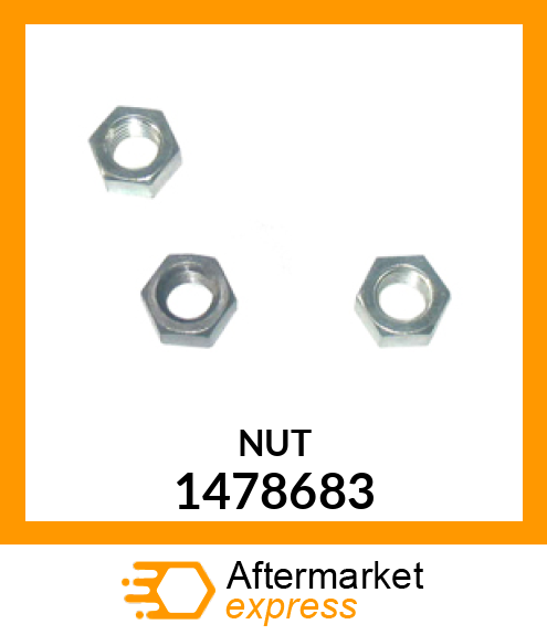 PLOW NUT - 5/8 - (11*35/64 UNC HEX) 1478683
