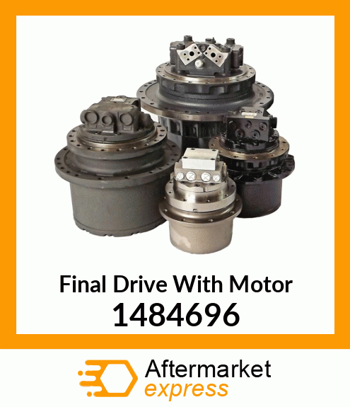 320CL FINAL DRIVE W MOTOR 1484696