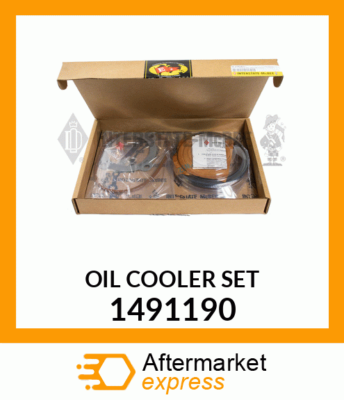 OIL COOLER SET 1491190