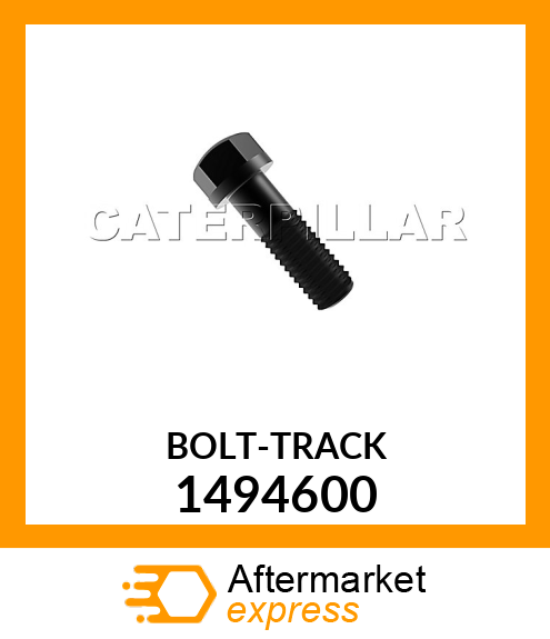 TRACK BOLT - M22 X 1.5 X 67MM - CAT 1494600