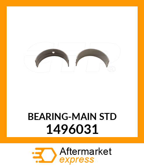 BEARING-MAIN 1496031