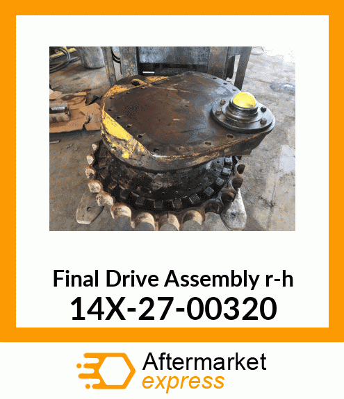 Final Drive Assembly r-h 14X-27-00320