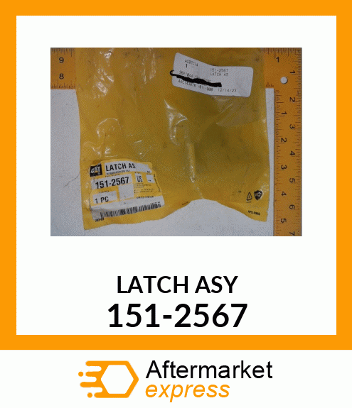 LATCH ASSEMBLY 151-2567