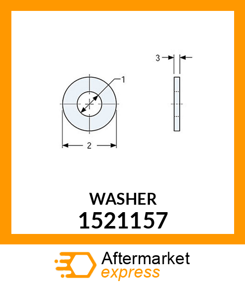 WASHER 1521157