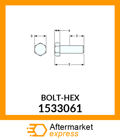 BOLT-HEX 1533061