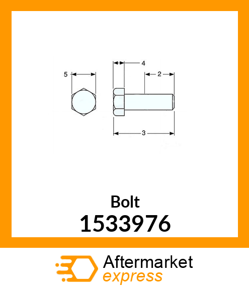 BOLT-HEX 1533976