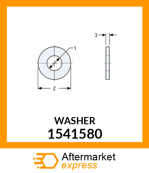 WASHER 1541580