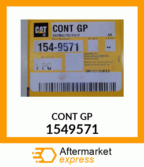 CONTROL GP 1549571