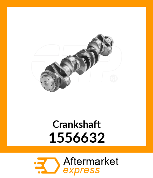 CRANKSHAFT 3456, C-16 W/187898 1556632