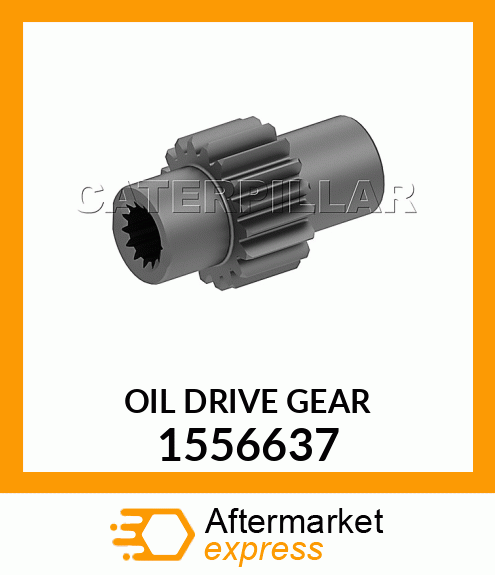 OIL DRIVE GEAR 1556637