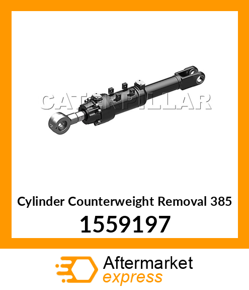 Cylinder Counterweight Removal 385 1559197