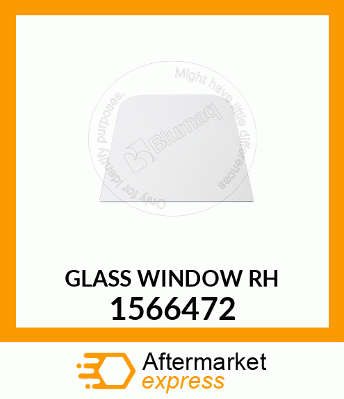 GLASS WINDOW RH 1566472