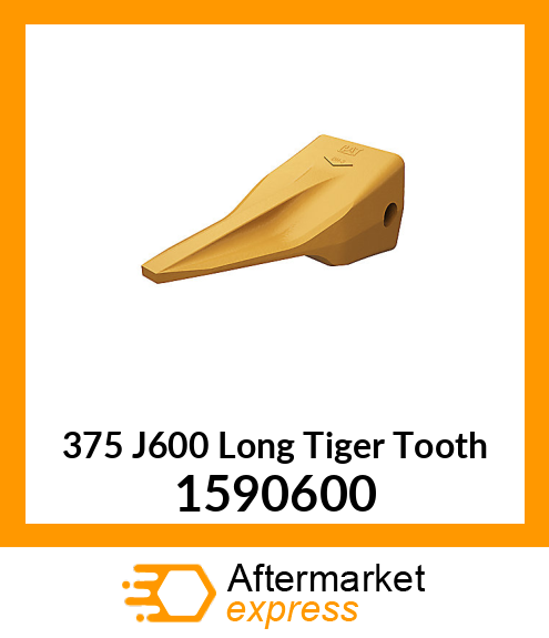 375 J600 Long Tiger Tooth 1590600