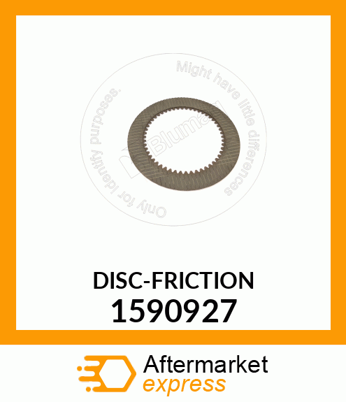 DISC - FRICTION 1590927