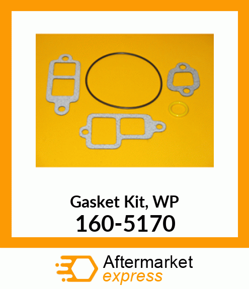Gasket Kit, WP 160-5170