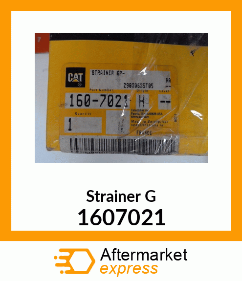 STRAINER G 1607021