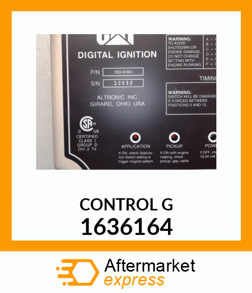 CONTROL G 1636164